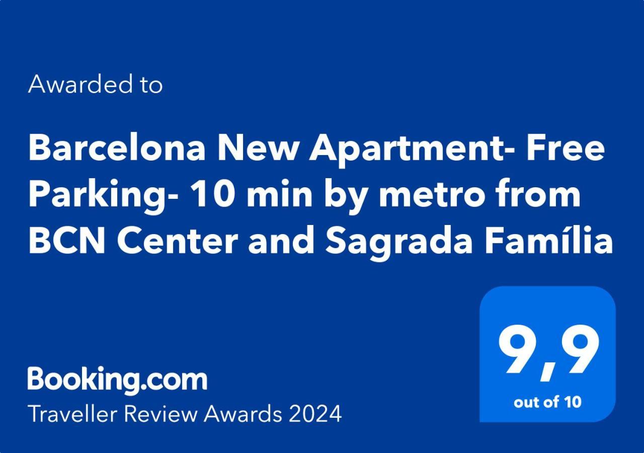 Barcelona Chic Apartments- Free Parking - 10 Min From Bcn City Centre By Metro Extérieur photo